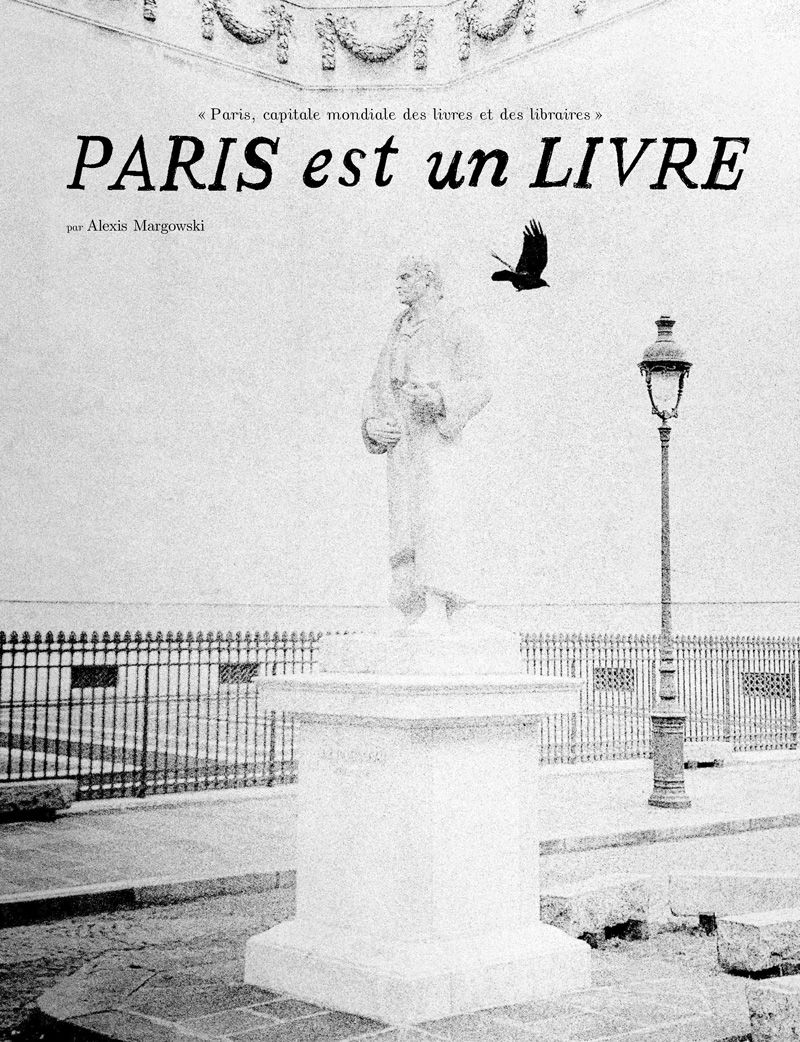 Paris est un livre - Affiche